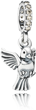 Charm Colgante Paloma De La Paz - Pandora Dove Charm (470x470), Png Download