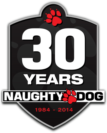 Naughty Dog 30 Years - ー Naughty Dog ー (356x440), Png Download