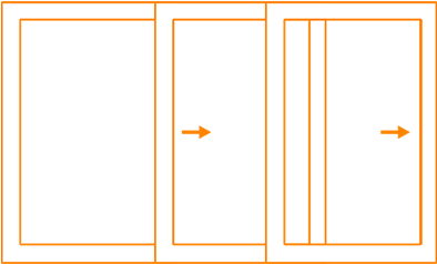 Las Puertas Multi Deslizantes Glendale 4070t Ex De - Wood (600x400), Png Download