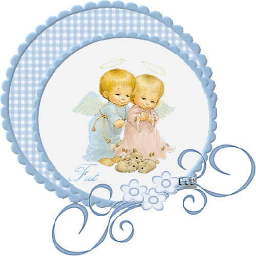 Imagenes De Angelitos Png - Angels (500x500), Png Download