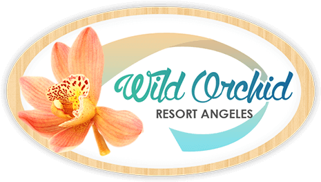 Wild Orchid Resort Angeles - Wild Orchid Beach Resort Logo (500x301), Png Download