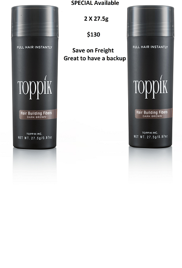 Toppik Hair Fibers 2 X - Toppik Hair Building Fibers (dark Brown) 12g/0.42oz (374x560), Png Download
