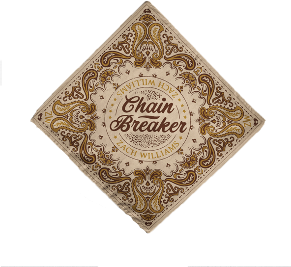 Tan Chain Breaker Bandana - Label (600x600), Png Download