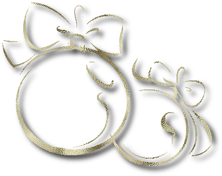 Adornos Navideños Dorados Png (458x364), Png Download