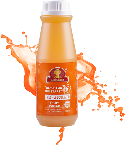 Fruit-punch - Orange Juice Splash Png (505x600), Png Download
