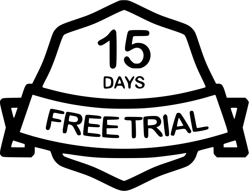 Free Days Trial - Free Trial Icon Png (981x754), Png Download