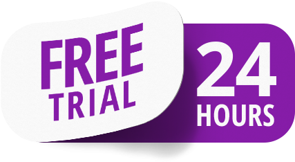 Free 24-hour Trial - Free 2 Hrs Trial (500x500), Png Download