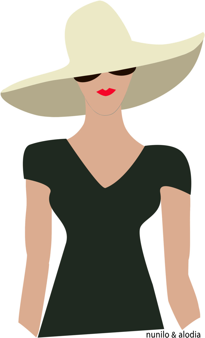 Caras De Chicas Vectores - Chicas Vectores (852x1390), Png Download