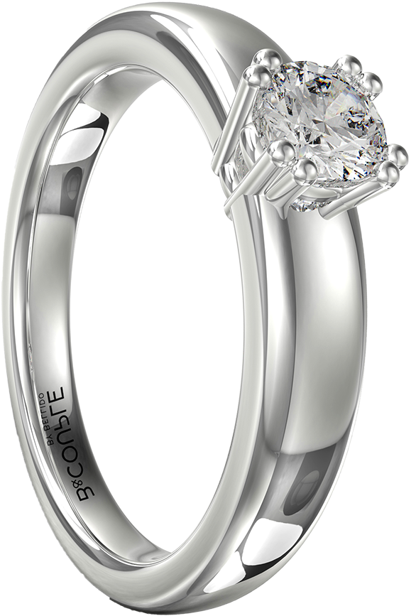 Anillos De Compromiso - Engagement Ring (736x866), Png Download