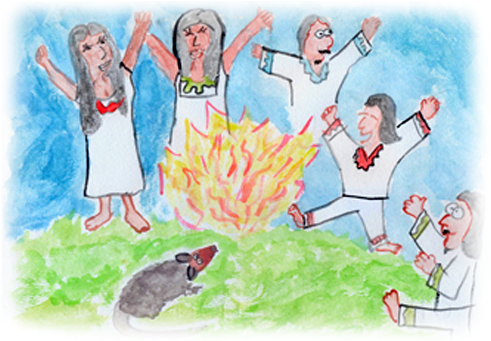 El - Leyenda De Los Huicholes (500x350), Png Download