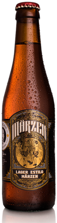 Botella De Märzen De Cervezas La Virgen - Beer (660x462), Png Download