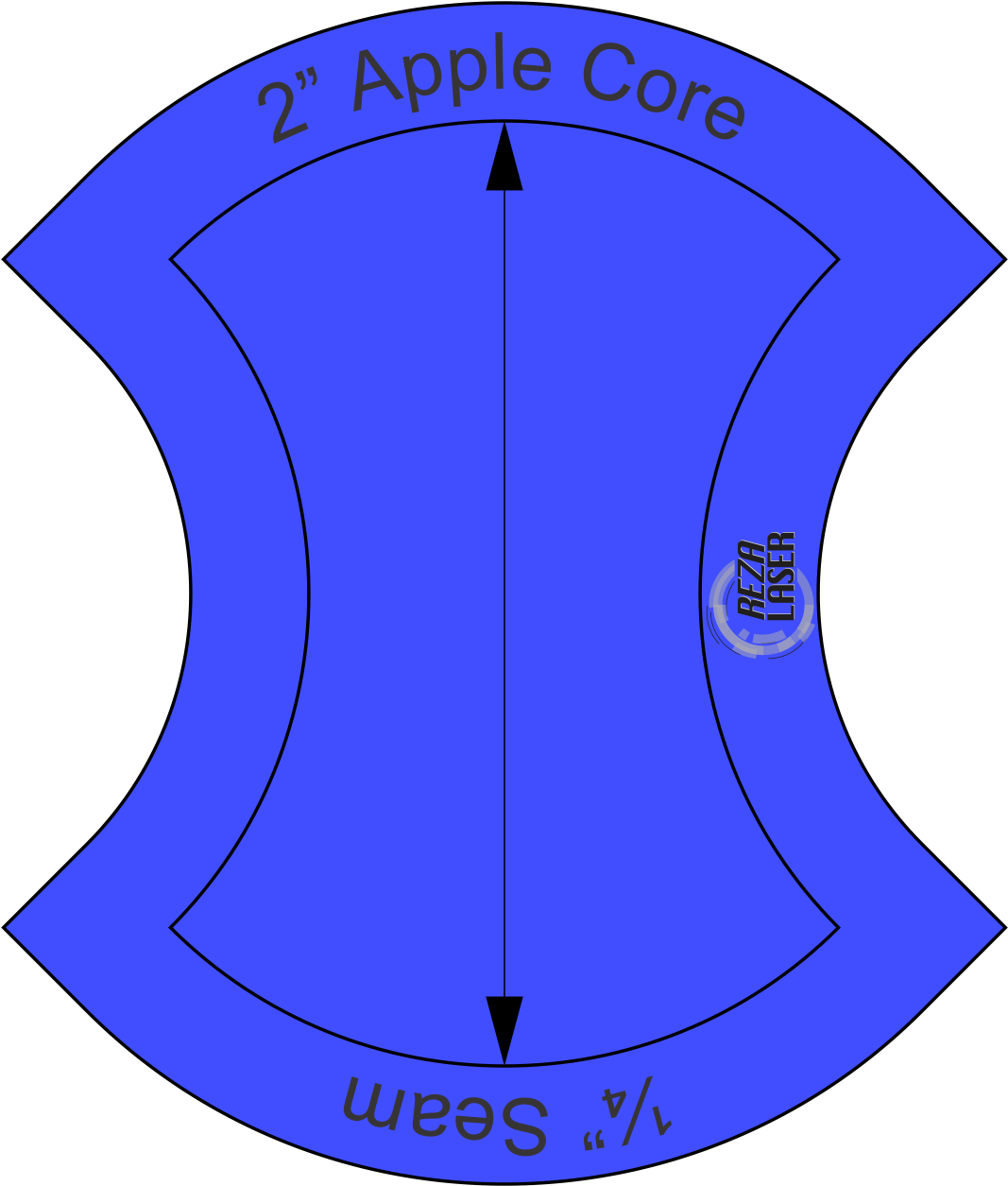 Apple Core - Bottled Water Free Day (1254x1254), Png Download