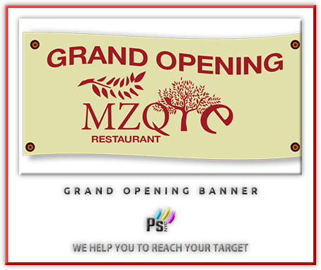 Grand Opening Banner We Help You To Reach Your Target - Banner (454x382), Png Download