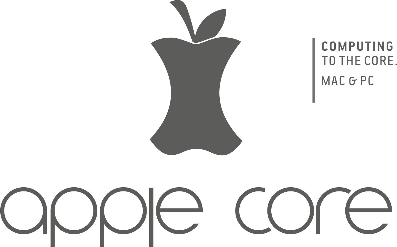 Apple Core Logo (1330x827), Png Download