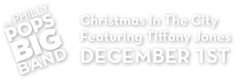 Christmas In The City Featuring Tiffany Jones - Philly Pops (816x312), Png Download