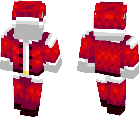 Christmas Outfit Overlay - Minecraft (584x497), Png Download