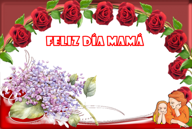 Dia De La Madre - Marco Del Dia De La Madre (750x503), Png Download