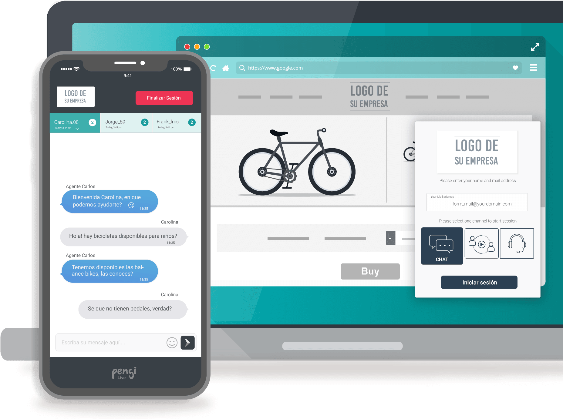 Mejora La Atención A Tus Clientes Por Medio Chat En - Smartphone (1892x1444), Png Download
