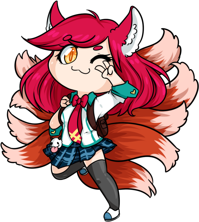 Banner Black And White Stock Ahri Drawing Realistic - Lol Ahri Academy Png (881x907), Png Download