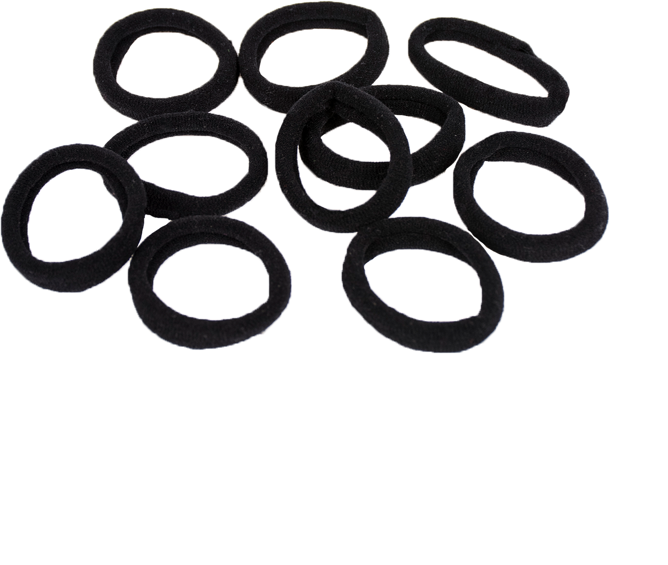 Liga Negra Basica - Ligas Para El Pelo (1500x2100), Png Download