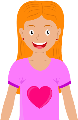 Pelo-largo - Cartoon (400x400), Png Download