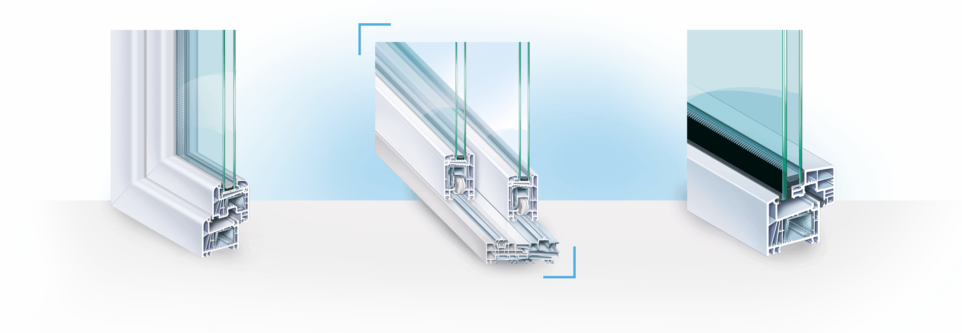 Sistemas De Perfiles - Window (1900x658), Png Download