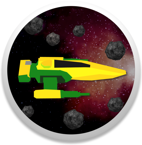 Asteroid Field On The Mac App Store - Circle (630x630), Png Download