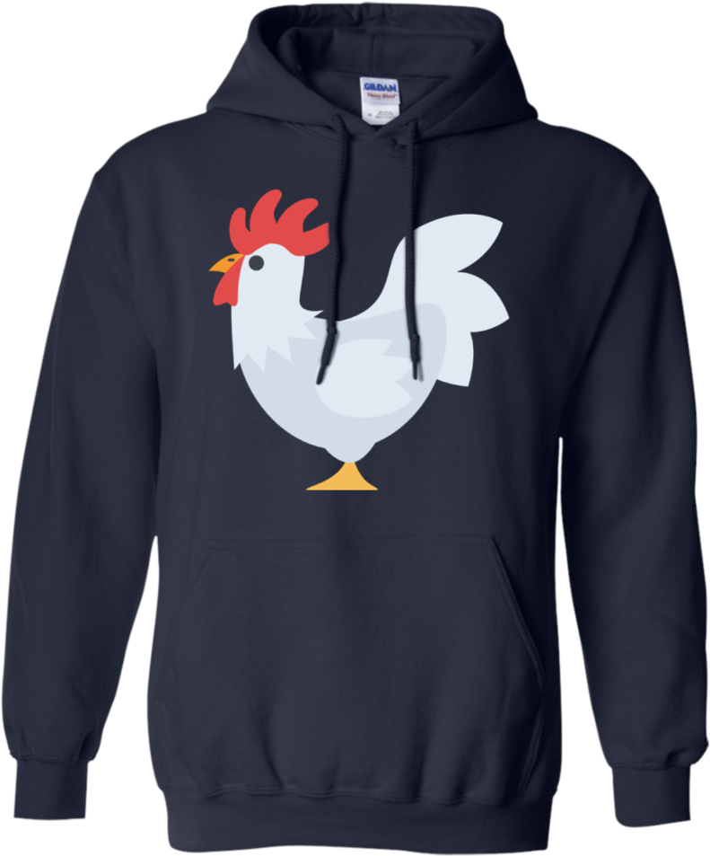 Chicken Emoji Hoodie - Shirt (960x960), Png Download