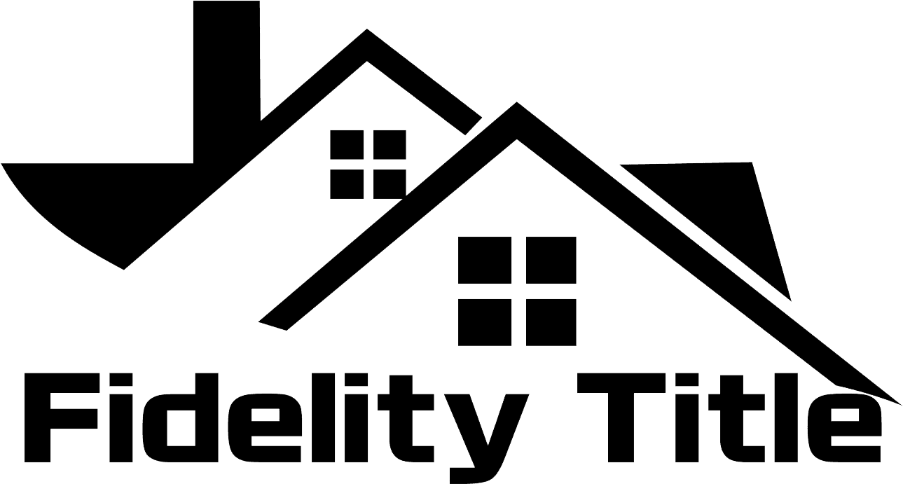 Fidelity Title Logo (1361x745), Png Download
