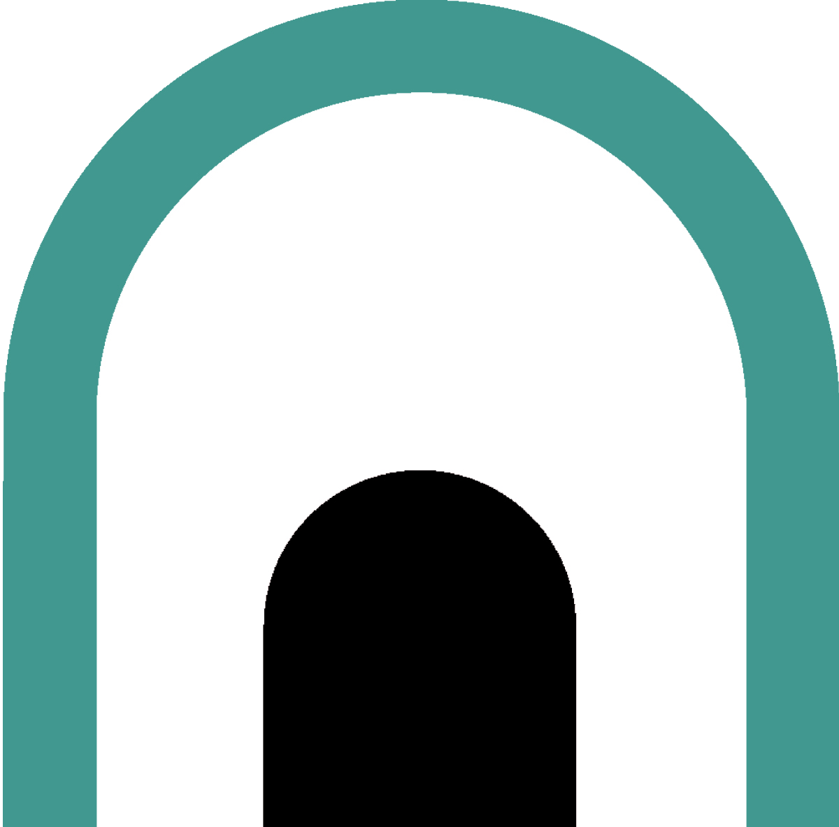Logo Pedestrians - Arch (1200x1184), Png Download