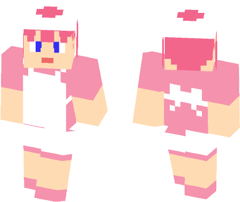 Nurse Joy - Skin Minecraft Izumi Sagiri (584x497), Png Download