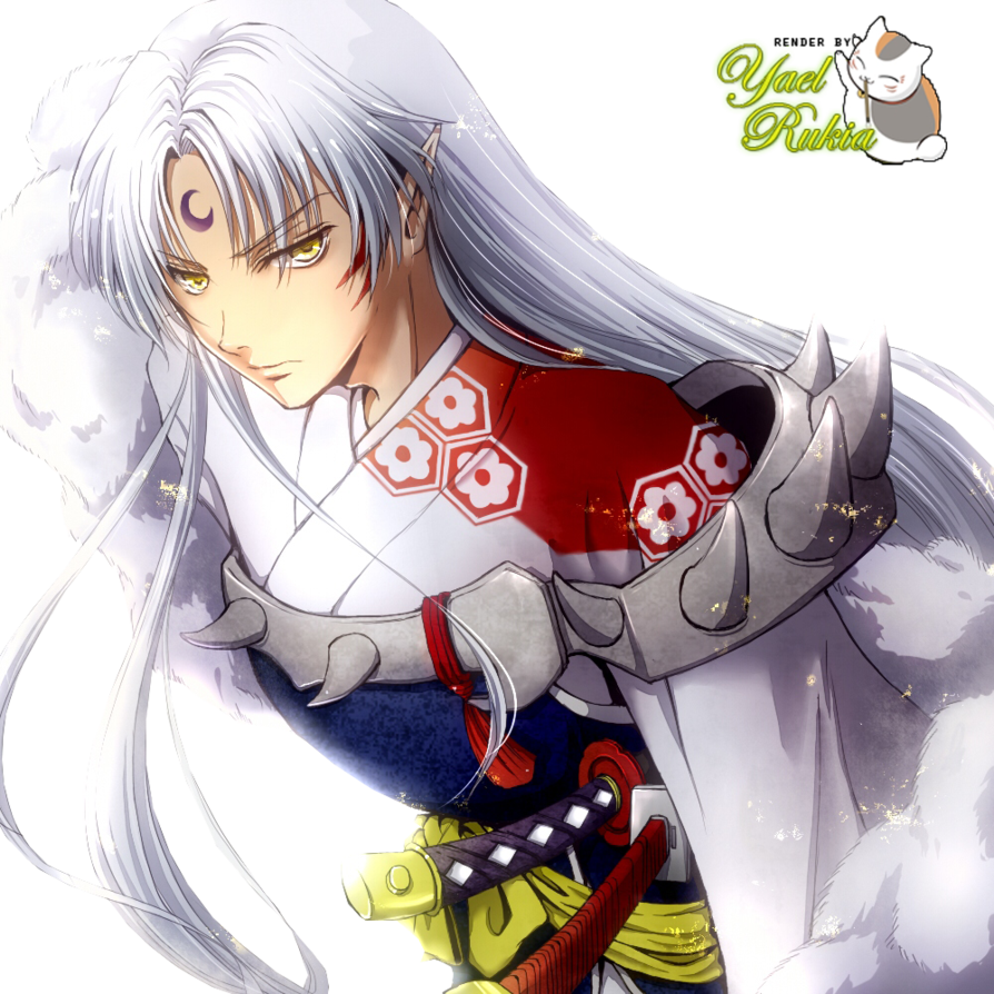Render Sesshomaru By Yaelrukia-d620a7n - Sesshomaru Sexy (894x894), Png Download
