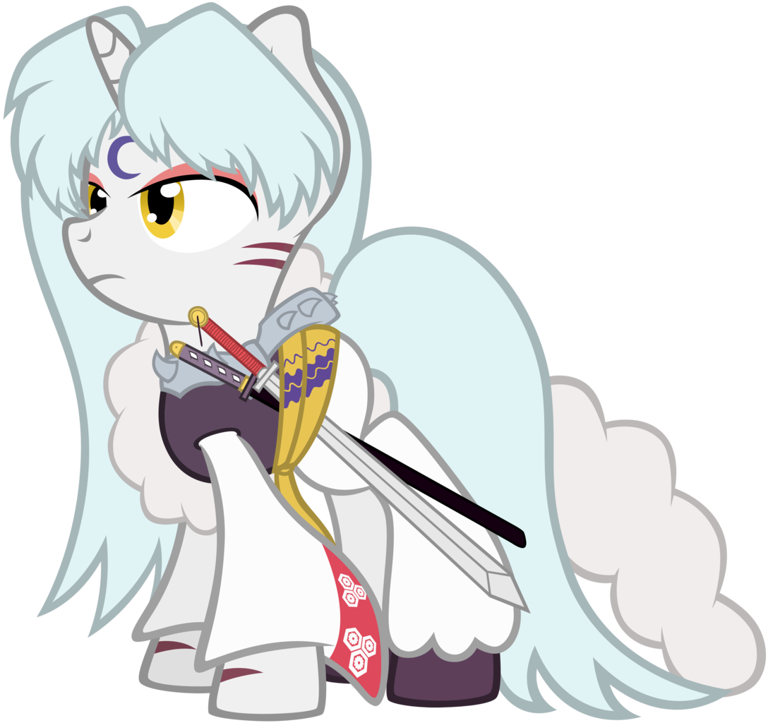 Scourge707, Inuyasha, Ponified, Safe, Series Paradox, - Inuyasha My Little Pony (1088x1024), Png Download