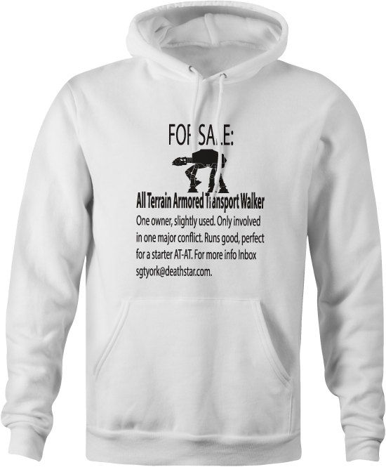 Atat For Sale Star Wars Inspired Hoodie - Divergent Hoodie (550x665), Png Download