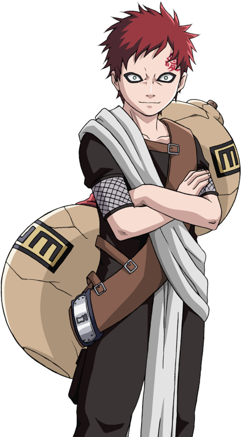 Naruto Gaara Chunin Exam 1st Cosplay Costume (900x904), Png Download