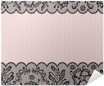Vintage Lace Frame, Ornamental Flowers - Lace (400x400), Png Download