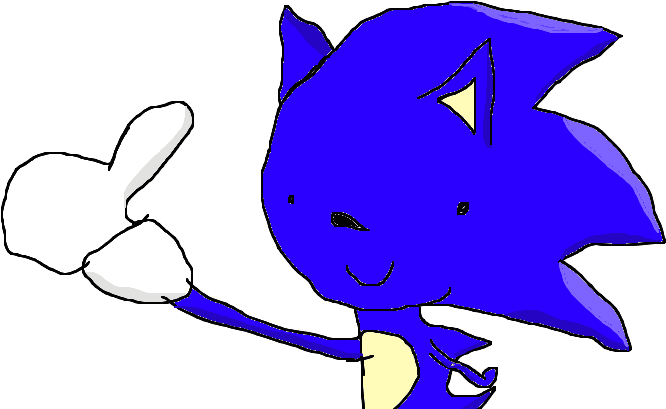 Sanicthumbsup - Thumbs Up Transparent Meme (1006x452), Png Download