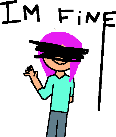 Fine - Cartoon (500x500), Png Download