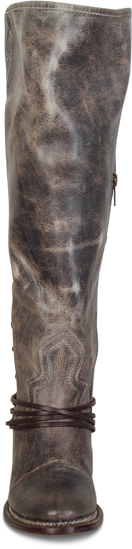 Women Vintage Lace Up European Style Above Knee Boots - Knee-high Boot (1500x1500), Png Download