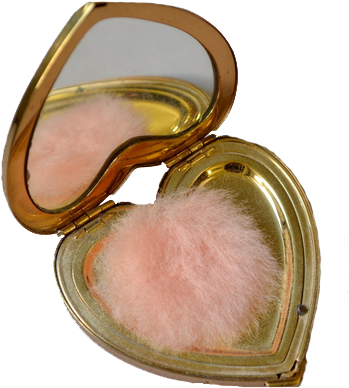 Mirror, Vintage, And Aesthetic Image - Cosmetics (500x391), Png Download