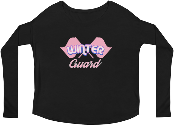 Winter Guard Season - Long-sleeved T-shirt (600x600), Png Download