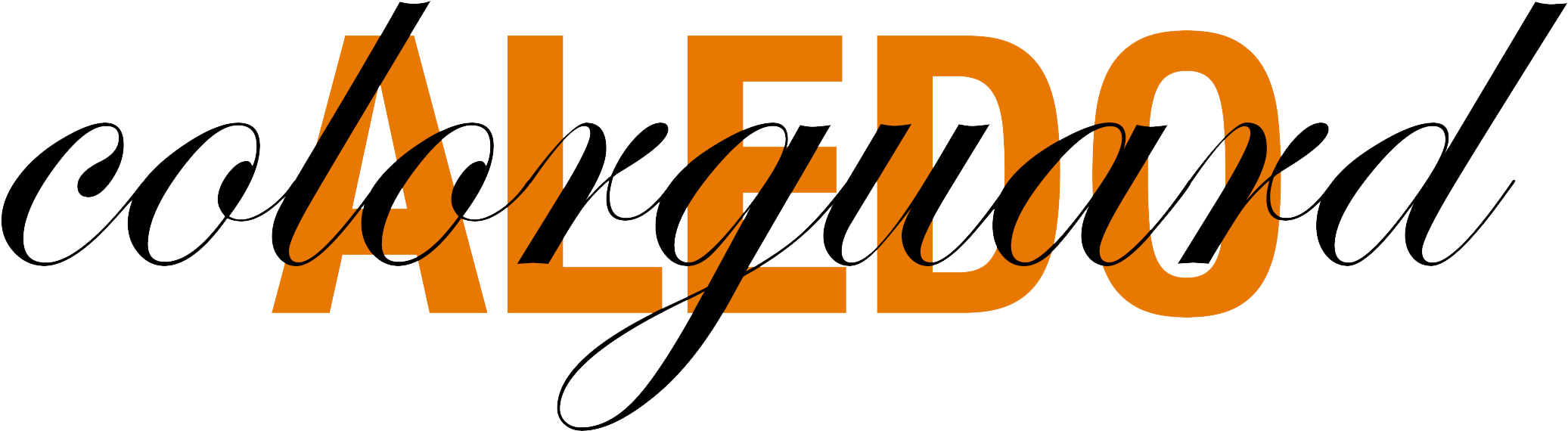 Colorguard - Aledo (2550x636), Png Download