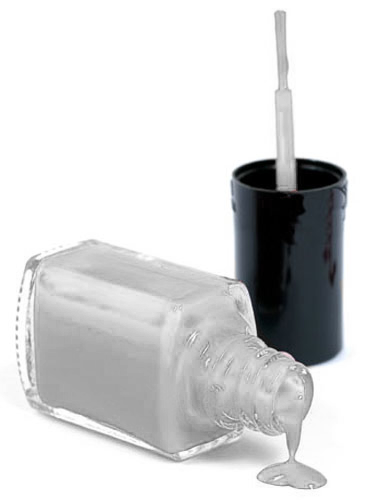 Makeup Nail Polish Nails Png Transparent Nail Varnish - Red Nail Polish (375x500), Png Download