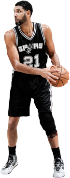 Image Image - Tim Duncan Transparent (384x384), Png Download