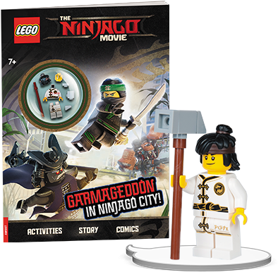 Garmageddon In Ninjago City - Lego The Ninjago Movie Garmagedon W Ninjago City (396x396), Png Download