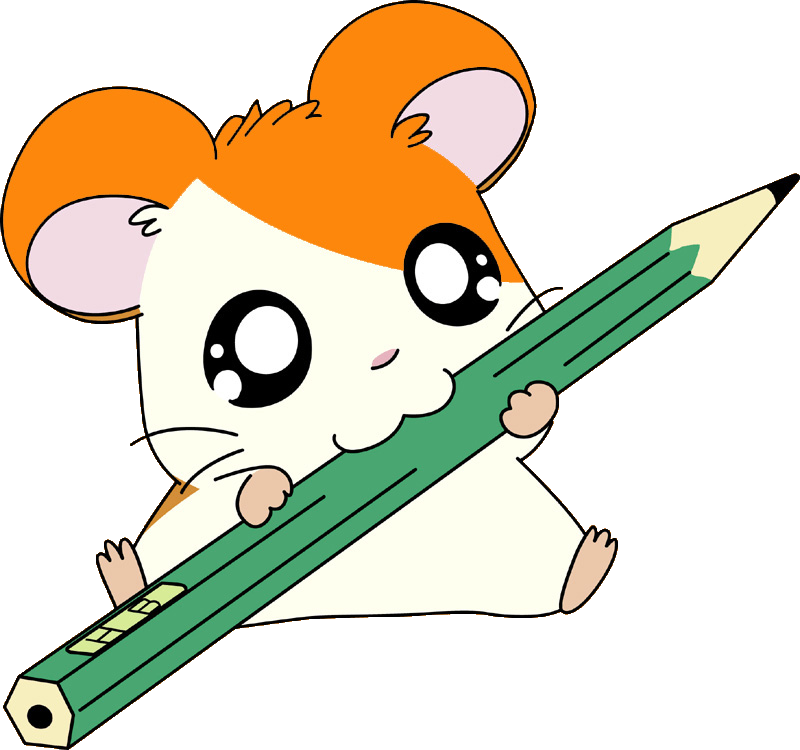 Cute Hamster Cheese Anime Animal Photo Cute Hamster - Jak Narysować Słodkiego Chomika (800x750), Png Download