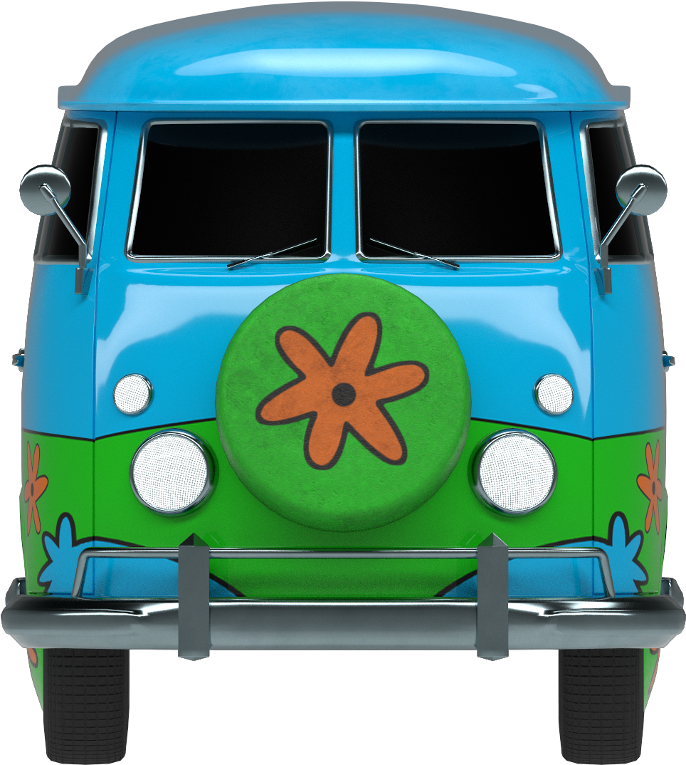 Mystery Machine - Art (1800x1200), Png Download