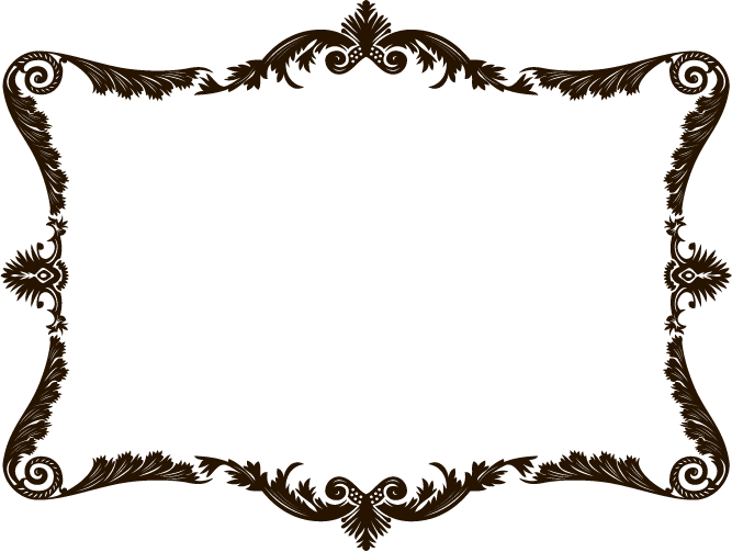 Retro Frame Png - Victoria Secret Thank You (667x503), Png Download