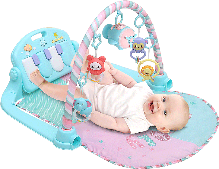 Baby Foot Piano Fitness Rack Newborn Baby Female 0 - Child (800x800), Png Download