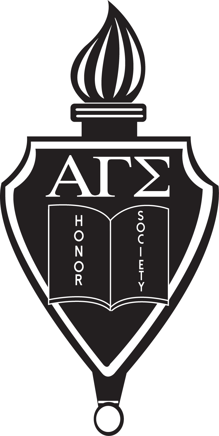Alpha Gamma Sigma Honor Society - Alpha Gamma Sigma Logo (762x1515), Png Download